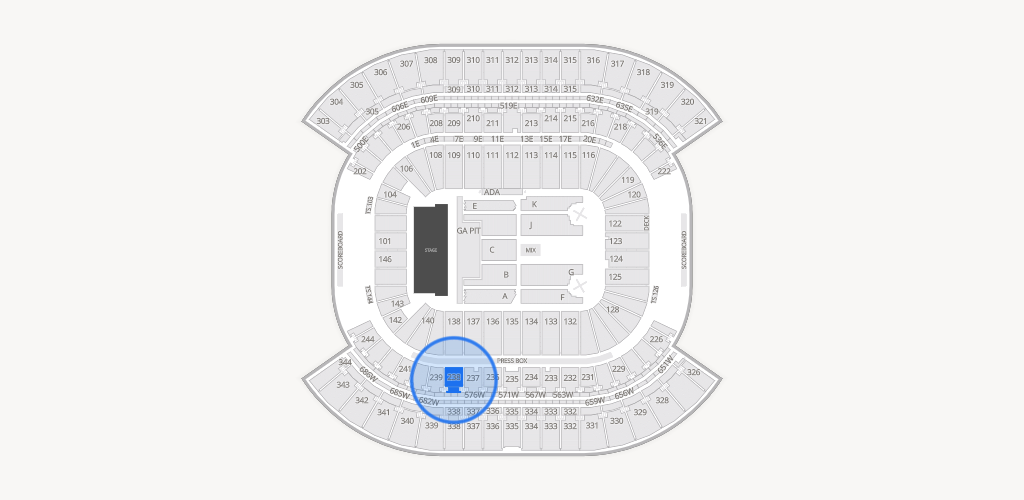 Nissan Stadium Seating Chart