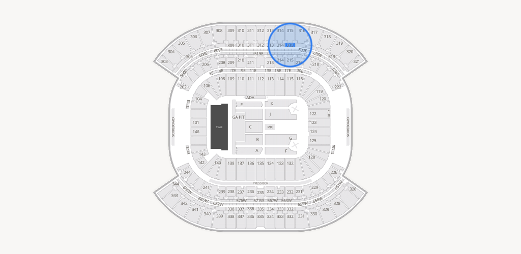 Nissan Stadium Seating Chart