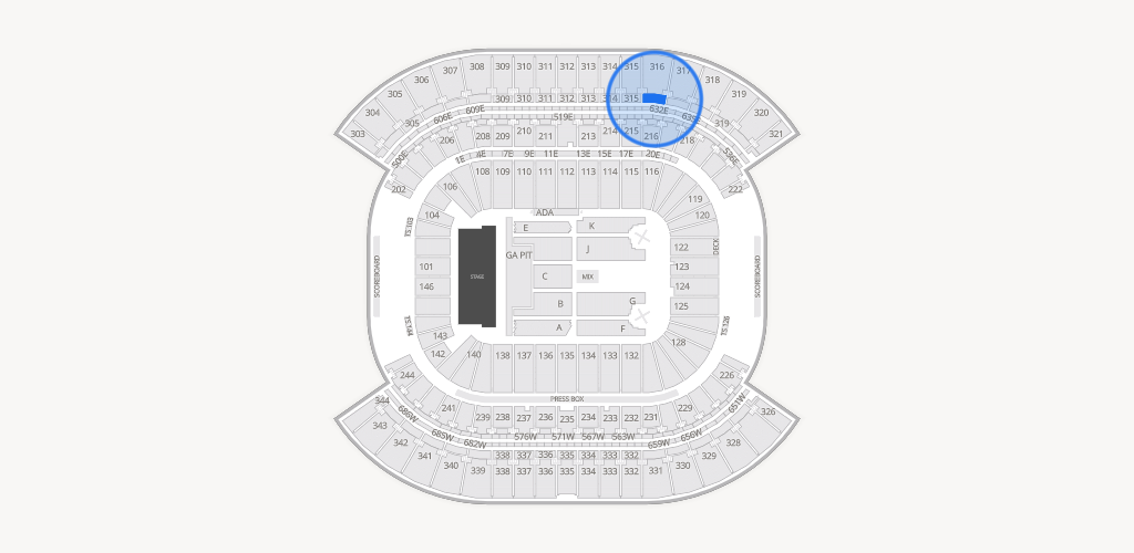 Nissan Stadium Seating Chart
