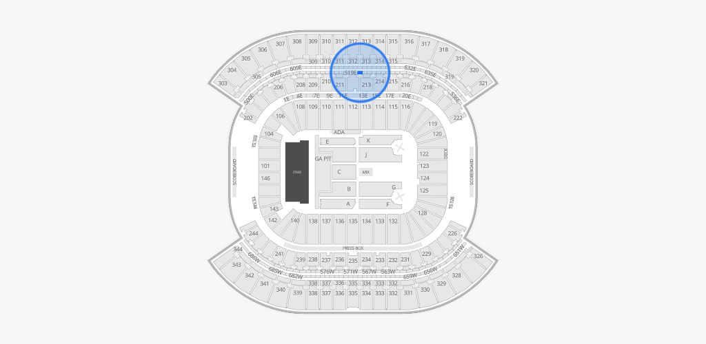 Nissan Stadium Seating Chart