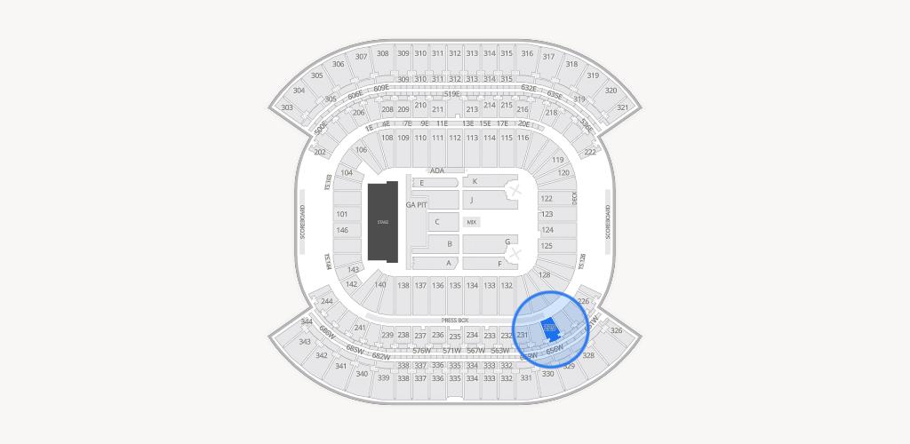 Nissan Stadium Seating Chart