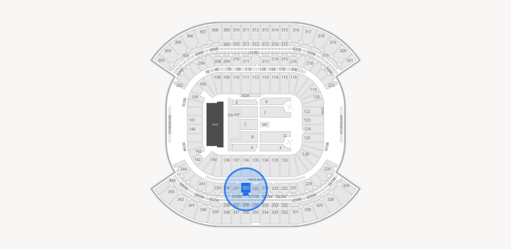 Nissan Stadium Seating Chart