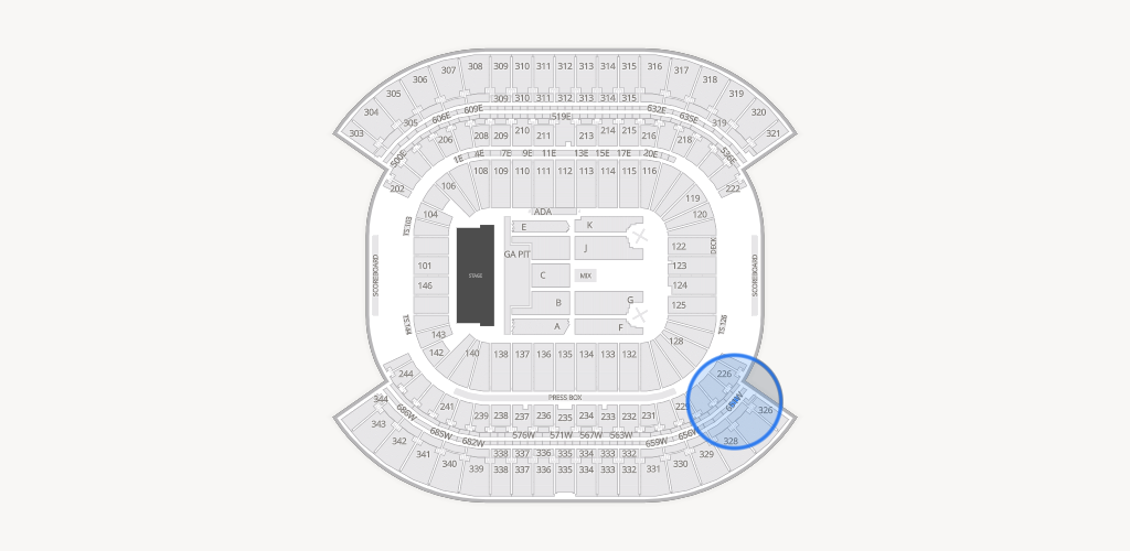 Nissan Stadium Seating Chart