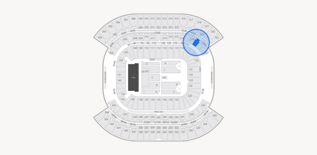 Nissan Stadium Seating Chart
