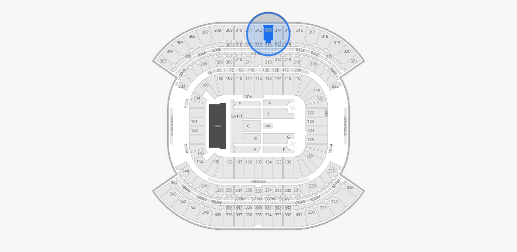 Nissan Stadium Seating Chart