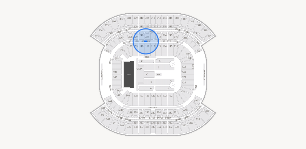 Nissan Stadium Seating Chart