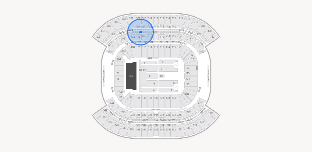 Nissan Stadium Seating Chart
