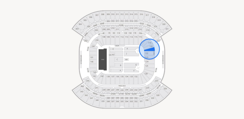 Nissan Stadium Seating Chart