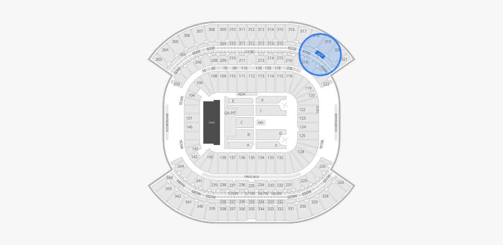 Nissan Stadium Seating Chart
