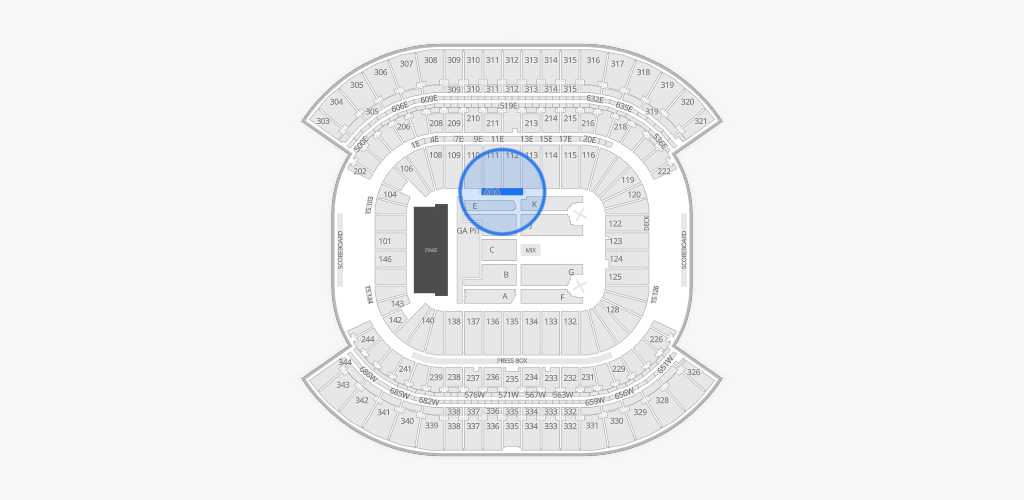 Nissan Stadium Seating Chart