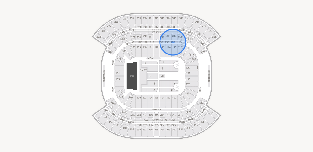 Nissan Stadium Seating Chart