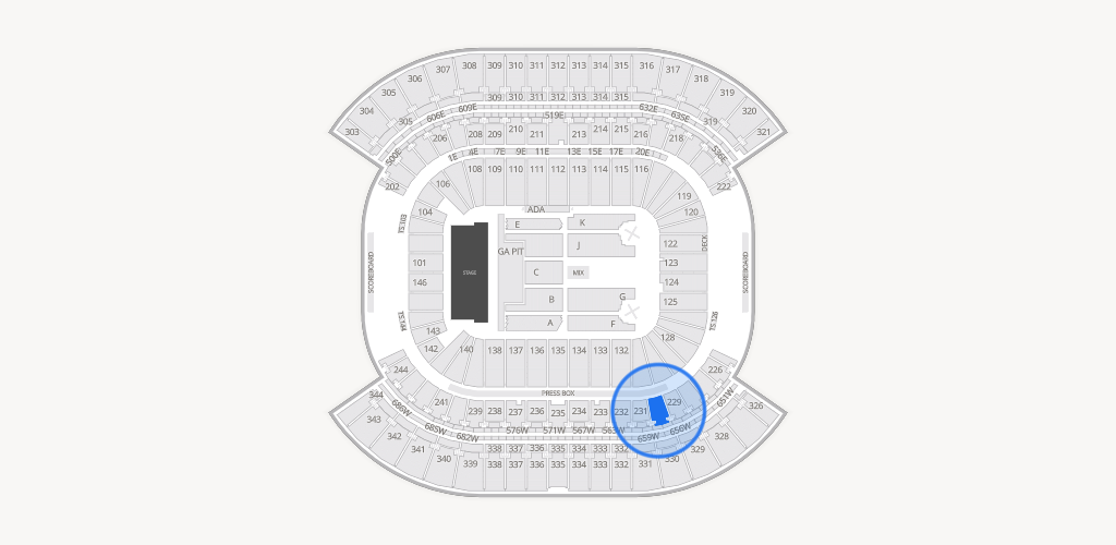 Nissan Stadium Seating Chart