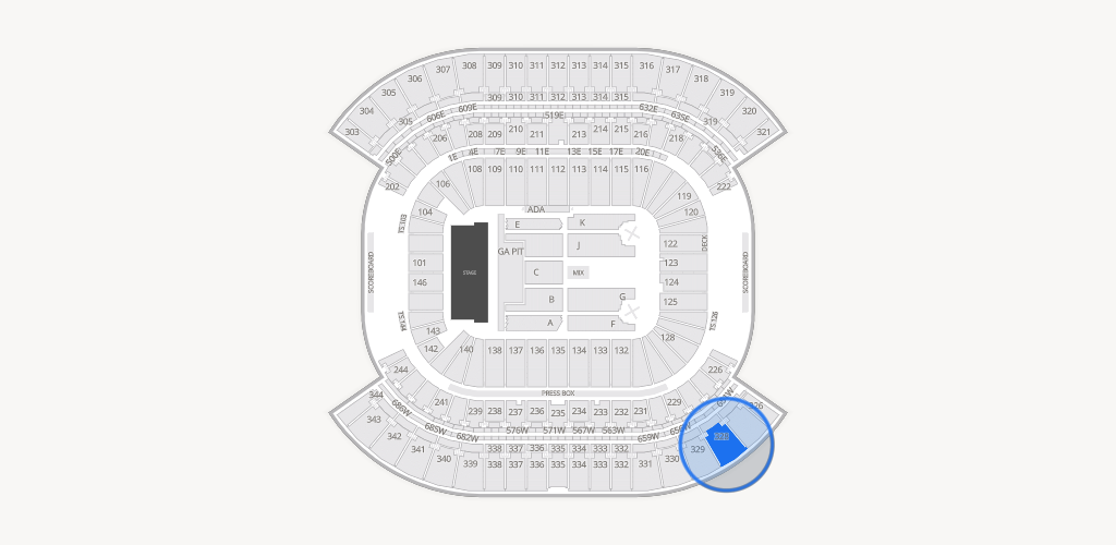 Nissan Stadium Seating Chart