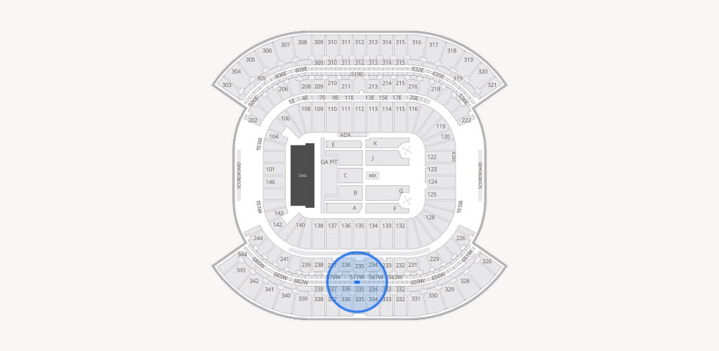 Nissan Stadium Seating Chart