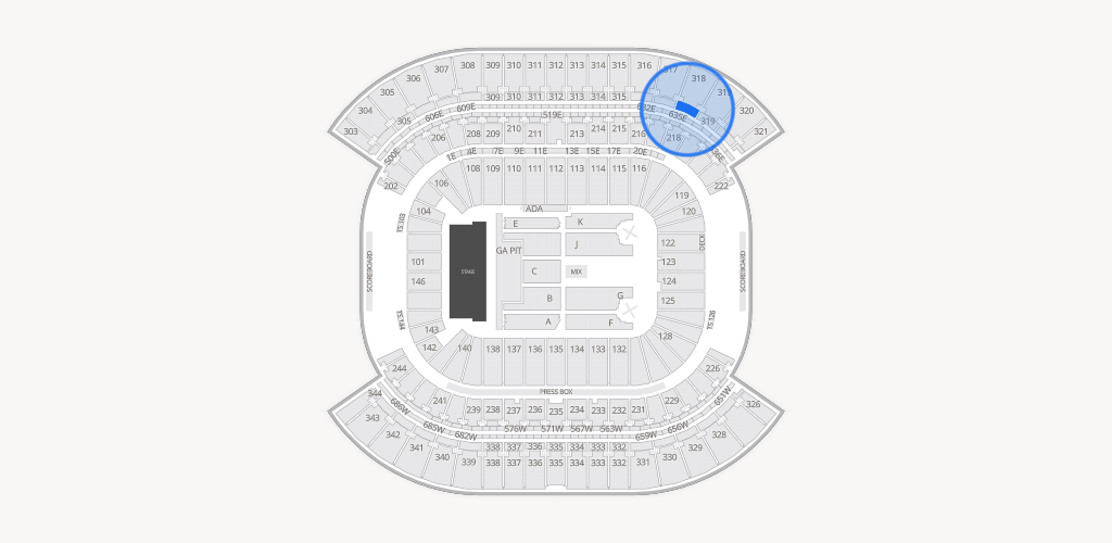 Nissan Stadium Seating Chart