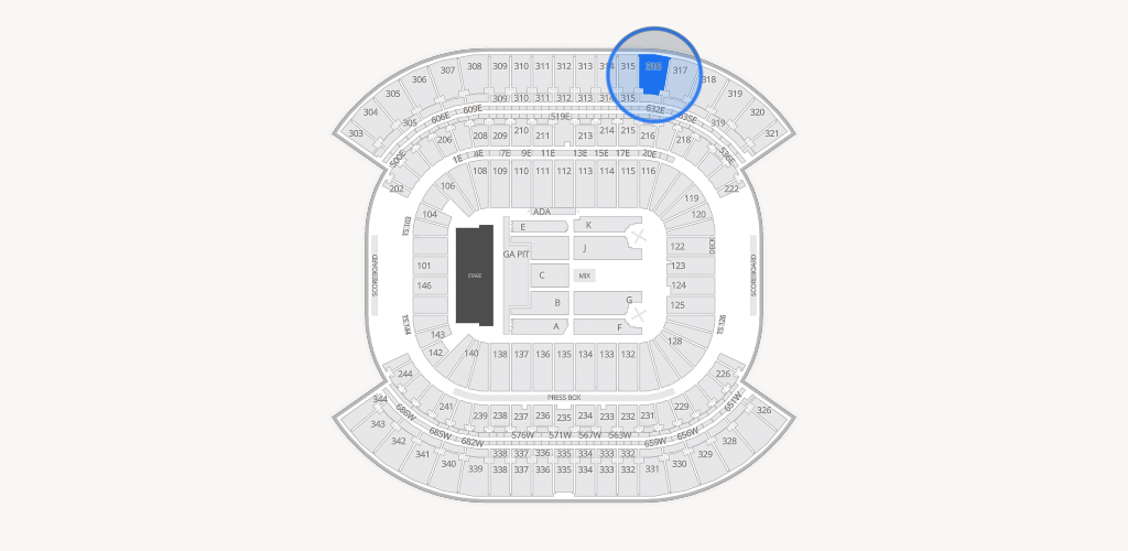 Nissan Stadium Seating Chart