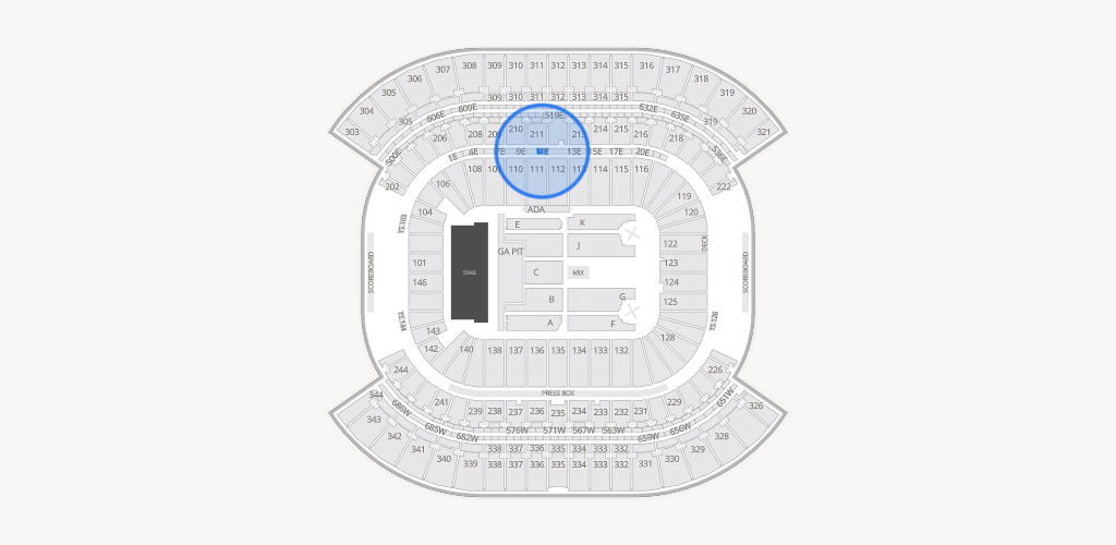 Nissan Stadium Seating Chart
