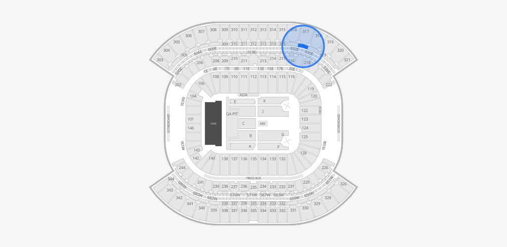Nissan Stadium Seating Chart