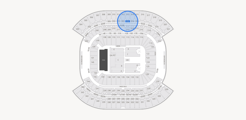 Nissan Stadium Seating Chart