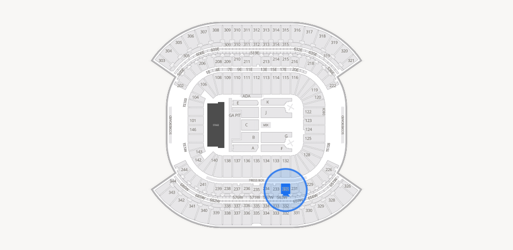 Nissan Stadium Seating Chart