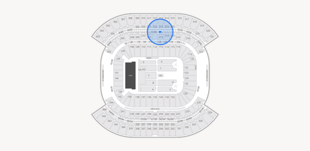 Nissan Stadium Seating Chart