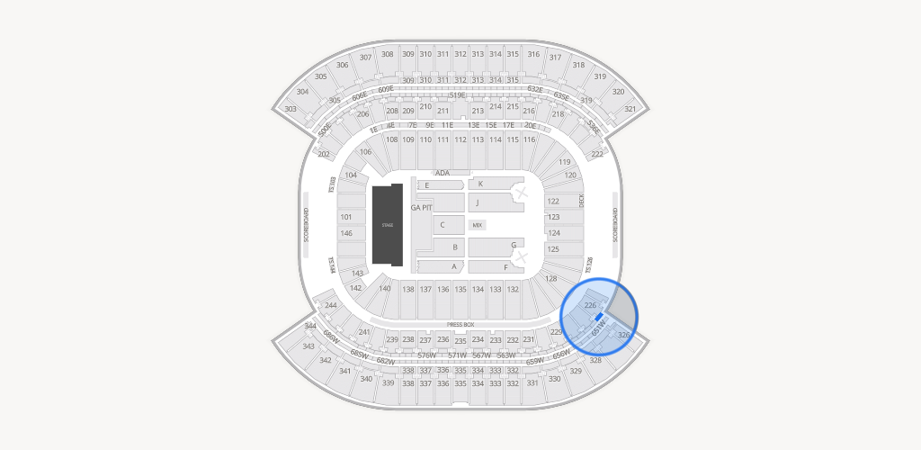 Nissan Stadium Seating Chart
