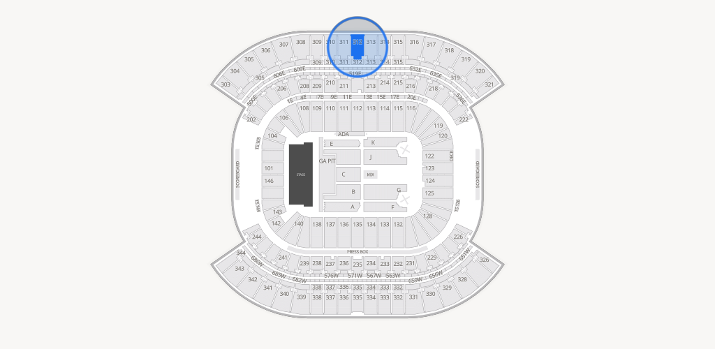 Nissan Stadium Seating Chart