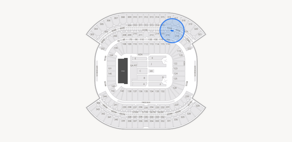 Nissan Stadium Seating Chart