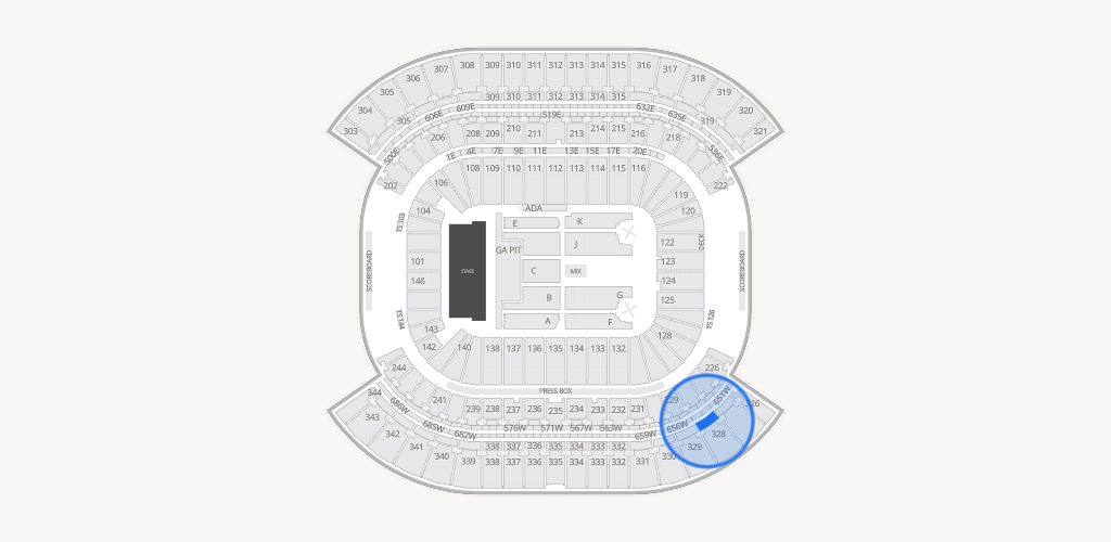 Nissan Stadium Seating Chart