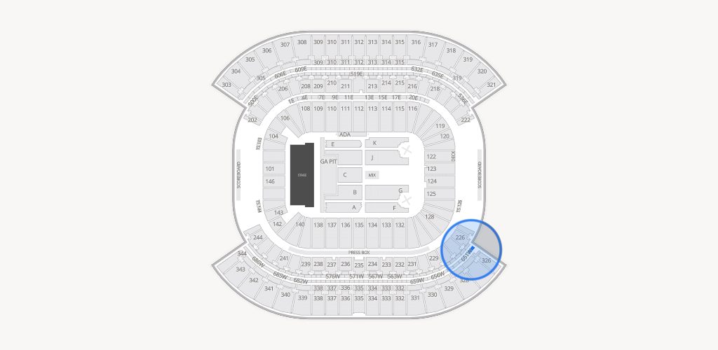 Nissan Stadium Seating Chart