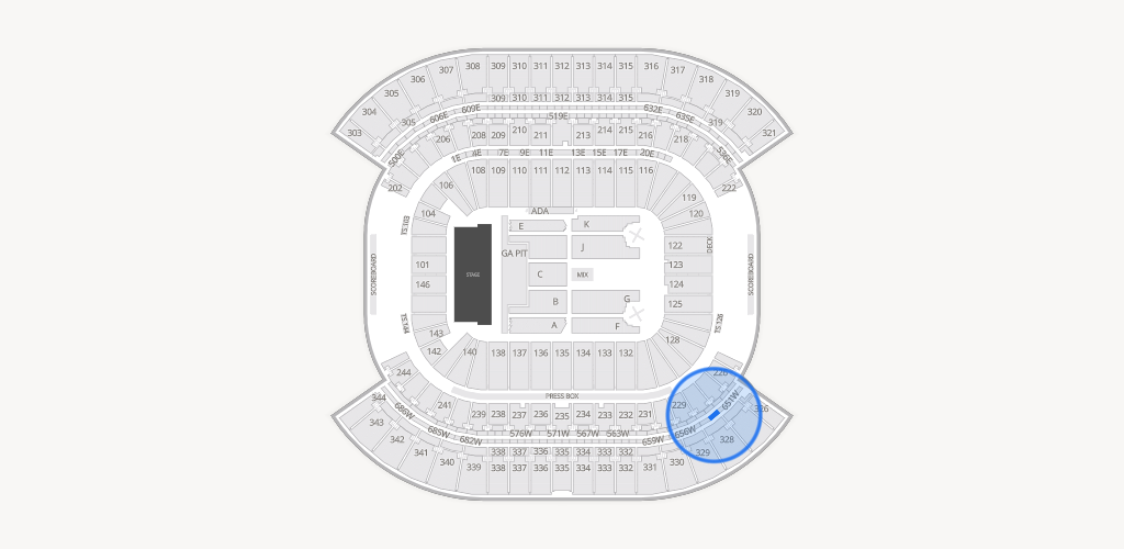 Nissan Stadium Seating Chart