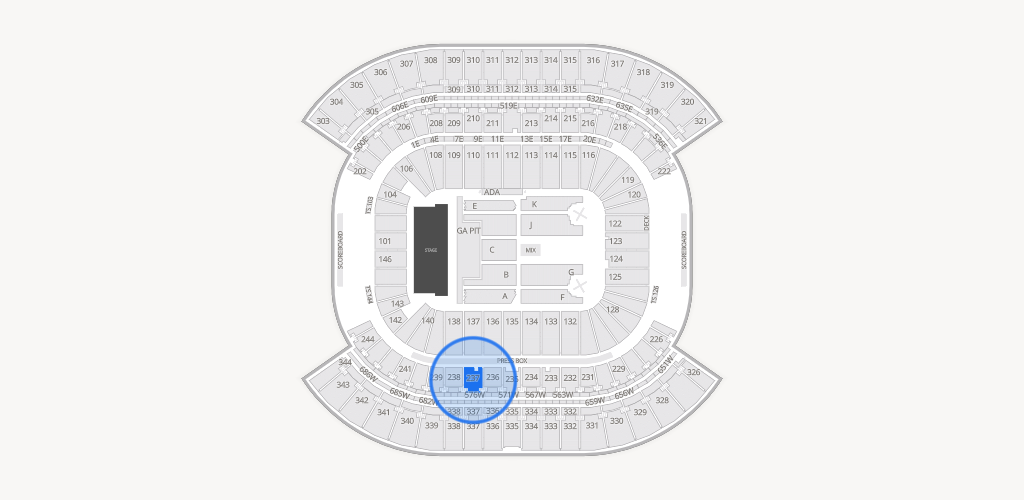 Nissan Stadium Seating Chart