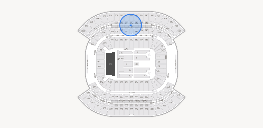 Nissan Stadium Seating Chart