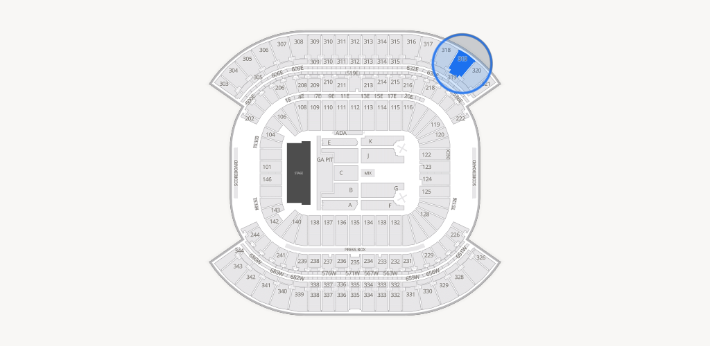 Nissan Stadium Seating Chart