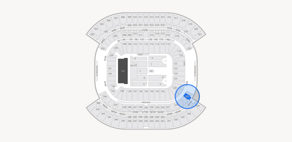 Nissan Stadium Seating Chart
