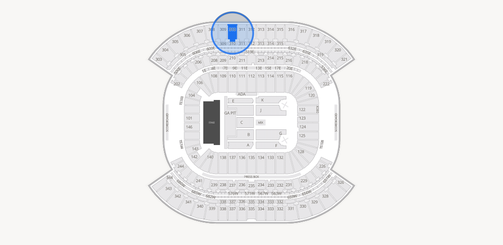 Nissan Stadium Seating Chart