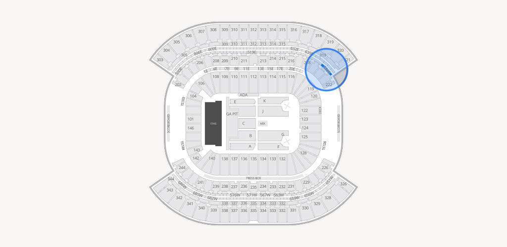Nissan Stadium Seating Chart
