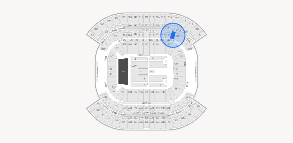 Nissan Stadium Seating Chart
