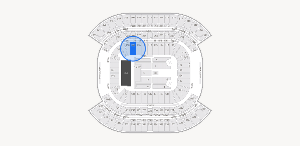 Nissan Stadium Seating Chart