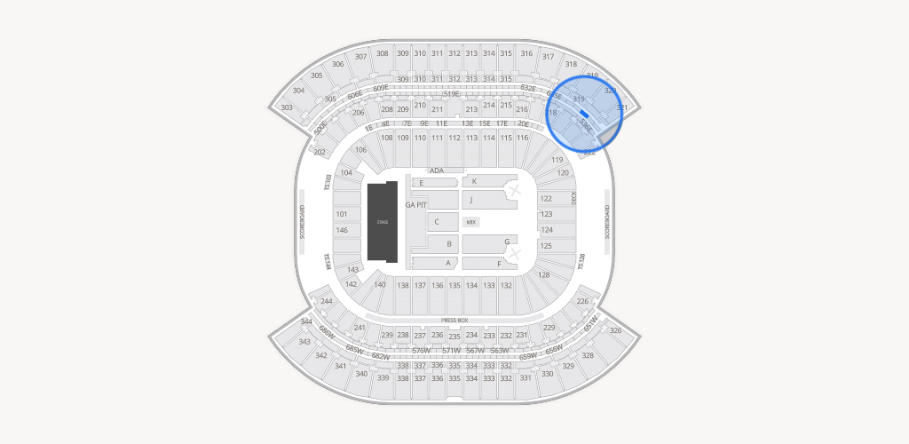 Nissan Stadium Seating Chart