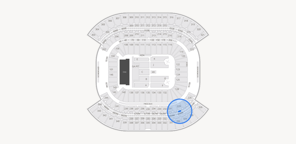 Nissan Stadium Seating Chart