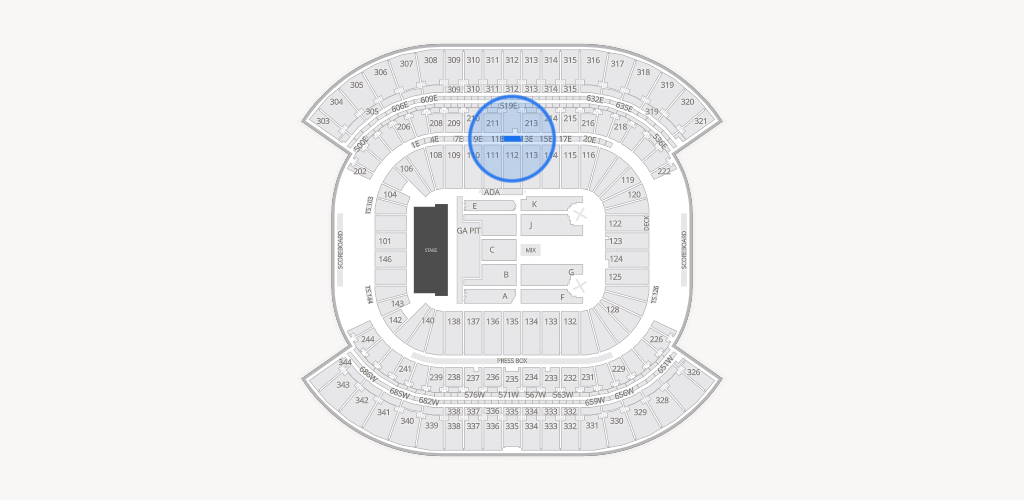 Nissan Stadium Seating Chart