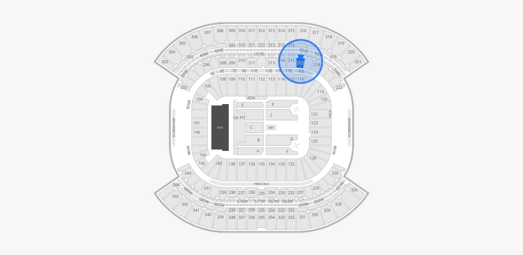 Nissan Stadium Seating Chart