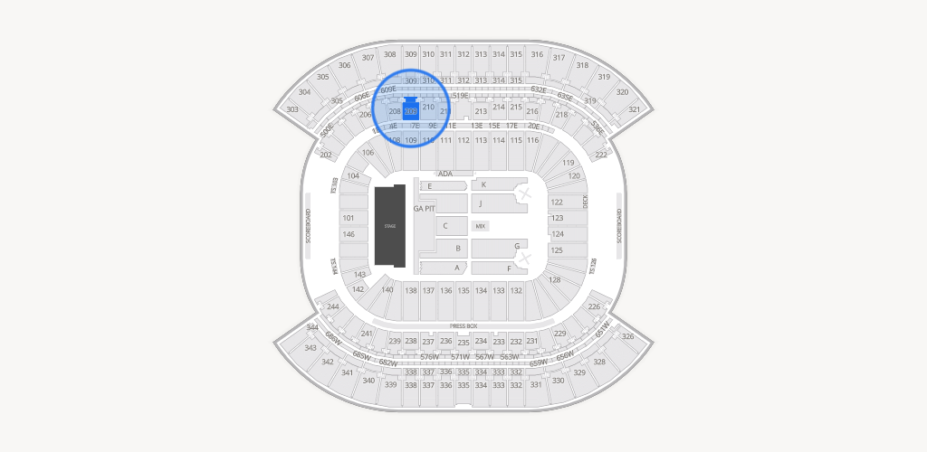 Nissan Stadium Seating Chart