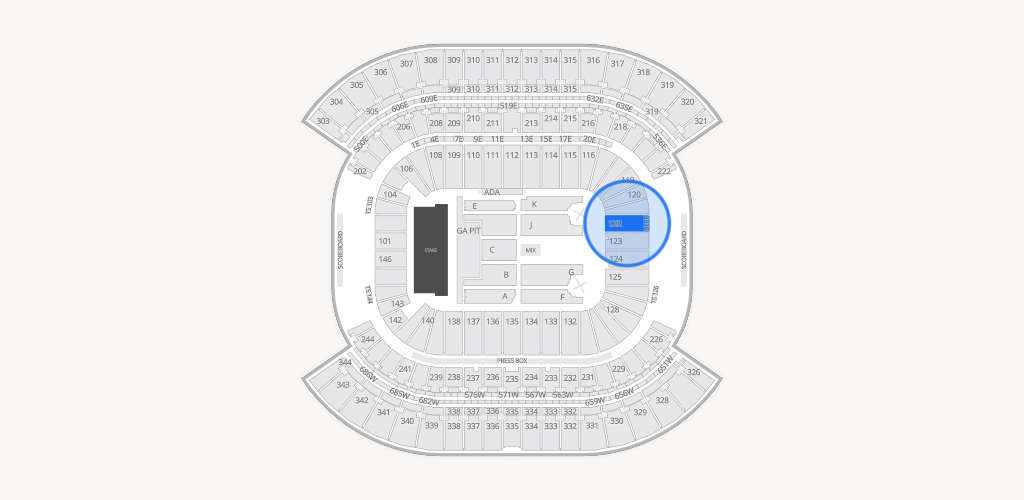 Nissan Stadium Seating Chart
