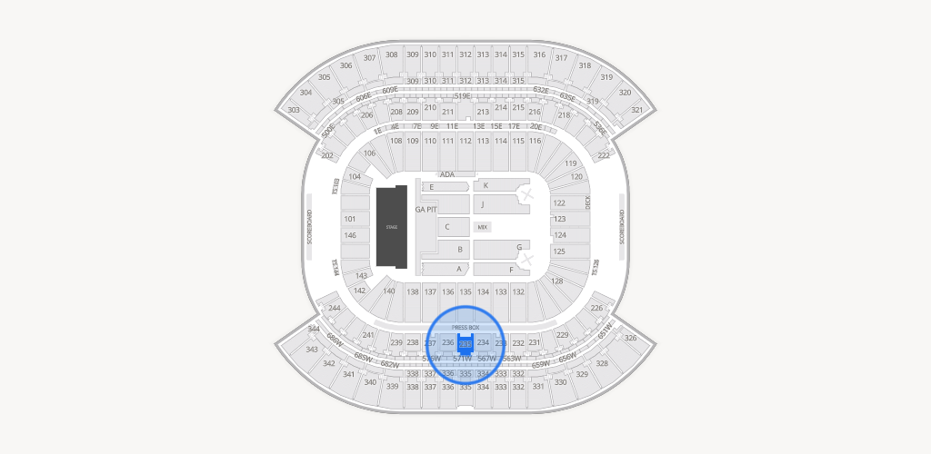 Nissan Stadium Seating Chart