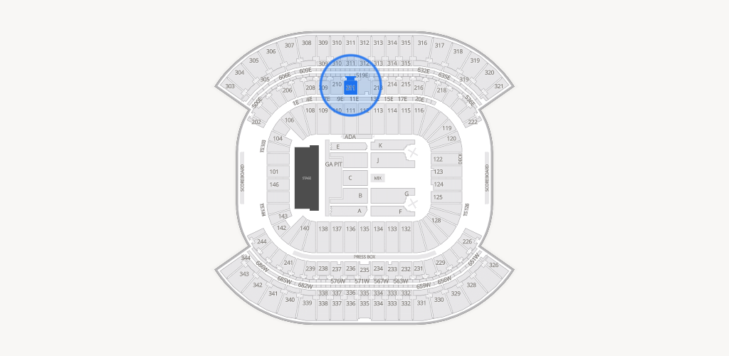Nissan Stadium Seating Chart