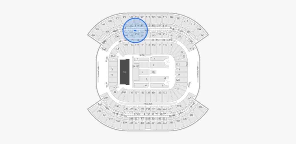 Nissan Stadium Seating Chart