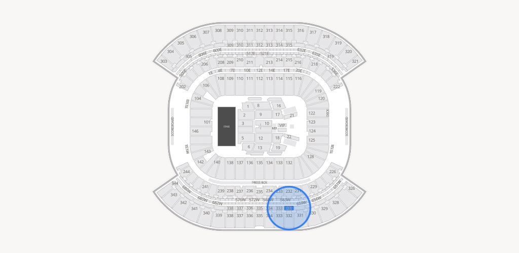 Nissan Stadium Seating Chart