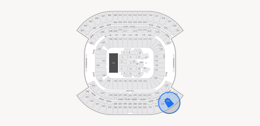 Nissan Stadium Seating Chart